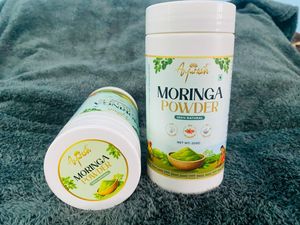 MORINGA POWDER 200g NATURALLY GROWN DIRECT FROM FARM 100% LEAF POWDER WITHOUT PRESERVATIVE AND WITHOUT ANY COLOR 1.395/G